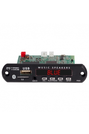 MAGICVOICE MP5 USB/SD/MMC/BLUETOOTH KUMANDALI ÇEVİRİCİ DİJİTAL VİDEO PLAYER BOARD (12V-500MA)