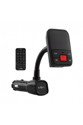 S-LINK SL-FM65 FM TRANSMİTTER USB ŞARJLI (USB+SD)