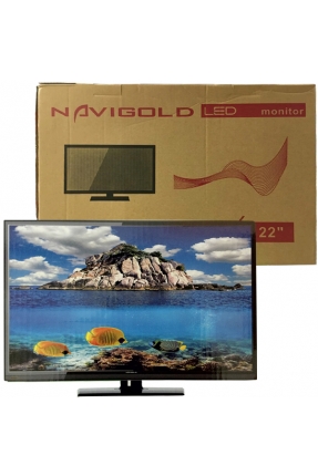 NAVIGOLD NG-2220 22 HD READY LED TV  (220V-12 VOLT) (AV-S-VİDEO-VGA-HDMI-USB)