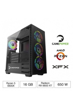GAMEPOWER AİRBONE RYZEN 5 5600X 16GB 1TB SSD 8GB RX6600XT FDOS