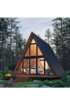 Çelik Üçgen Tiny House